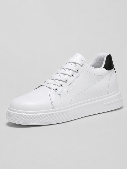 Ranulph | Men's Leather Low-Top Trainers