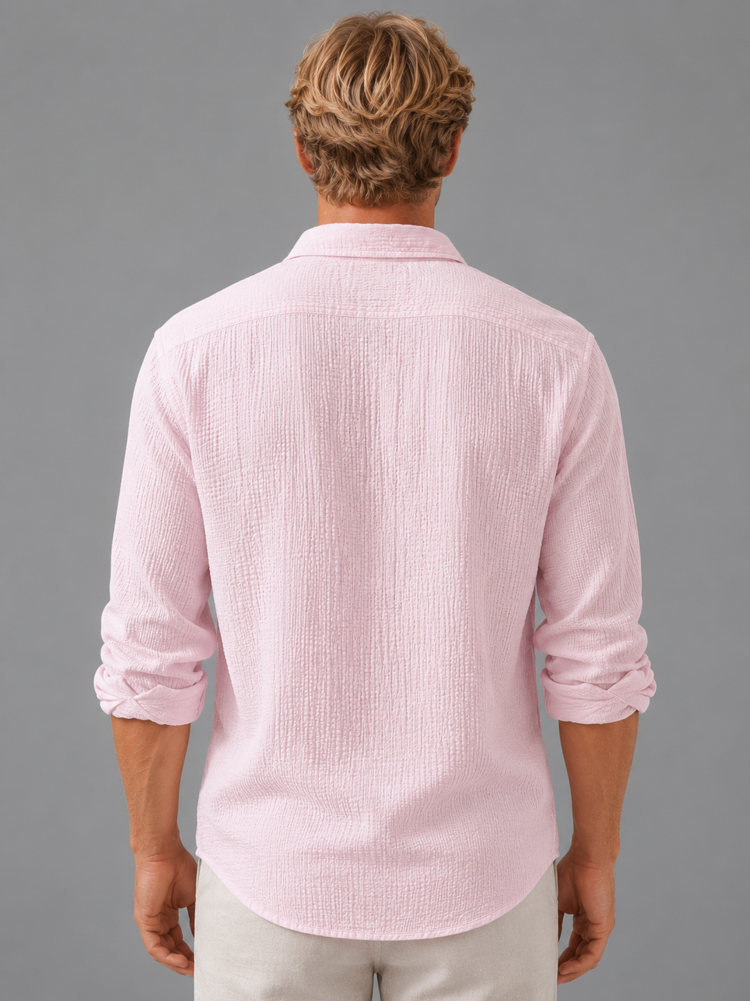 Rory | Men's Textured Button-Up Shirt