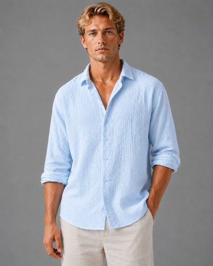 Rory | Men's Textured Button-Up Shirt