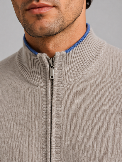 Montgomery | Men's Merino Wool Zip-Up Lounge Set
