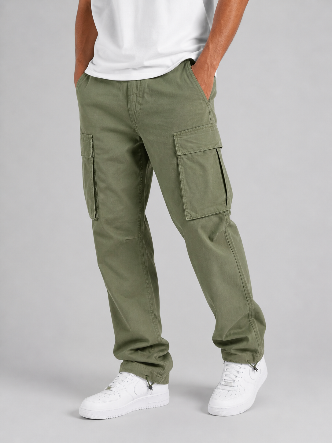 Duncan | Men's Relaxed Fit Cargo Trousers