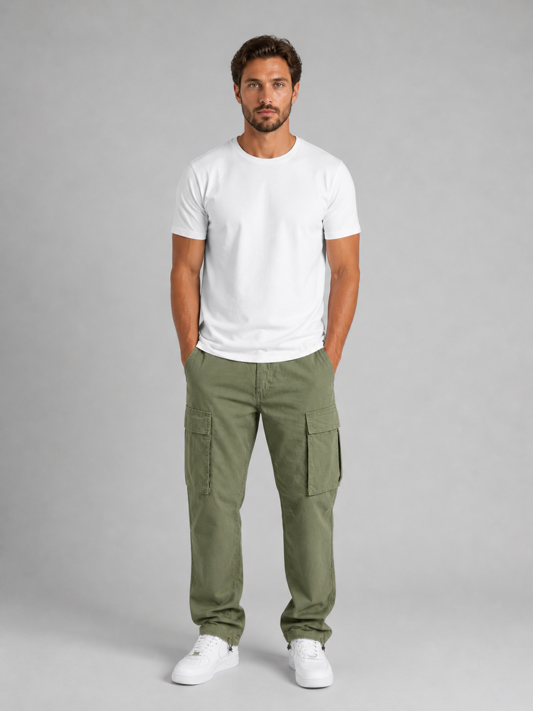 Duncan | Men's Relaxed Fit Cargo Trousers