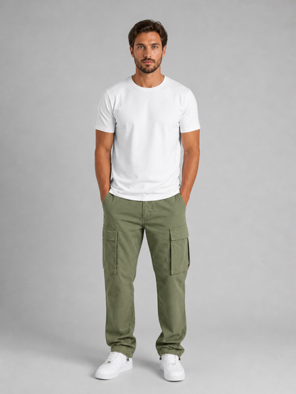 Duncan | Men's Relaxed Fit Cargo Trousers