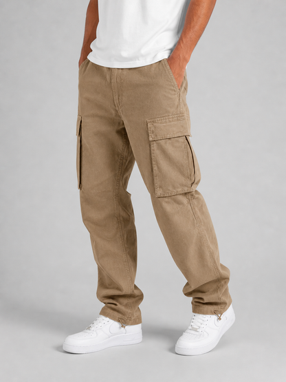 Duncan | Men's Relaxed Fit Cargo Trousers