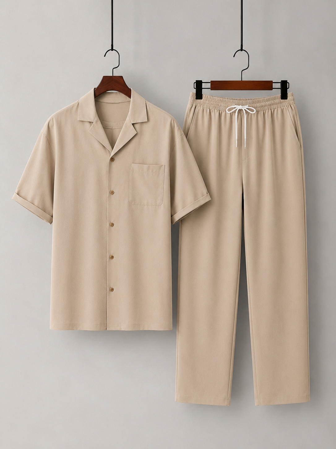 Cedric | Men's Short Sleeve Shirt and Trouser Co-Ord Set