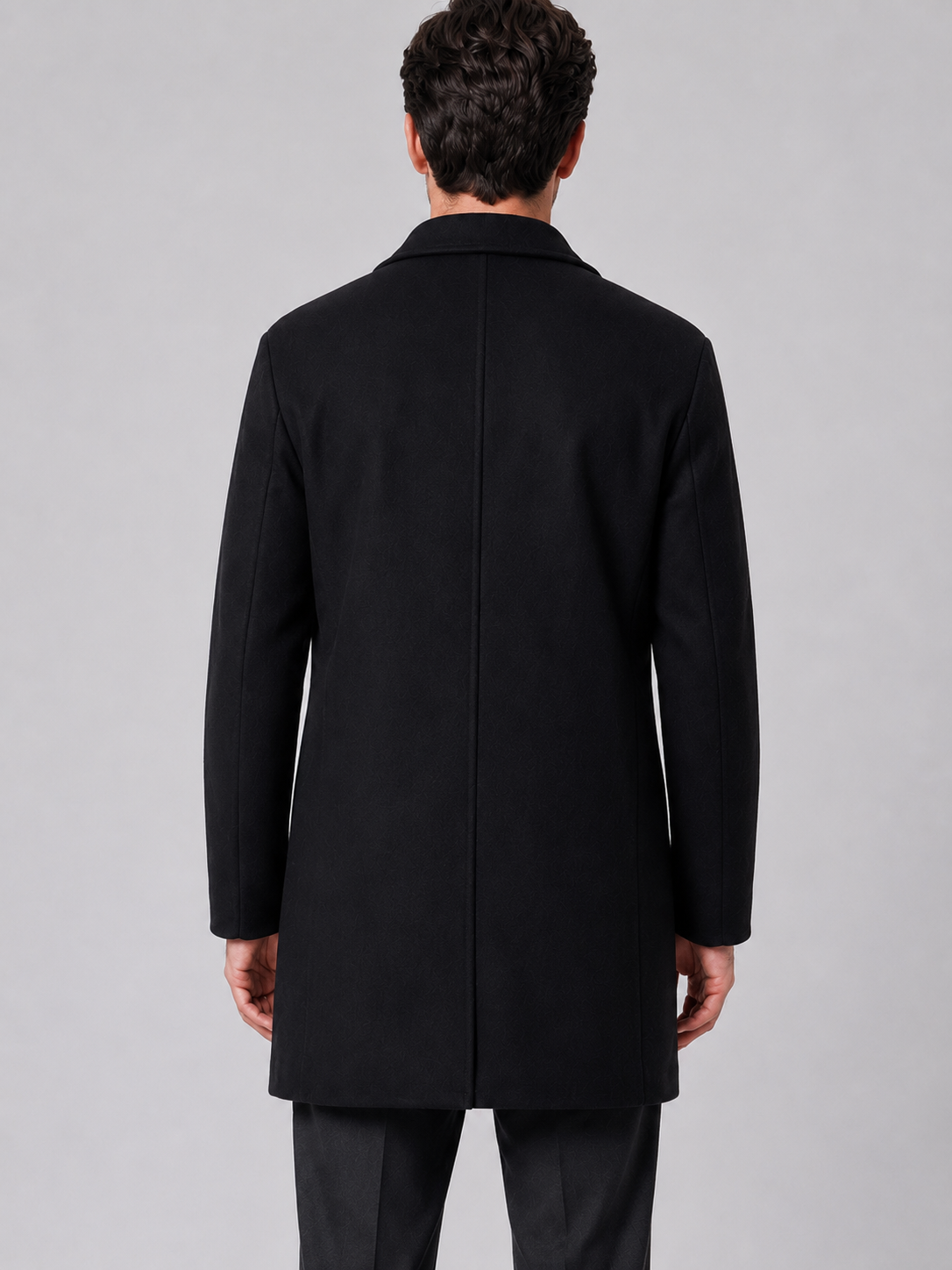 Dominic | Men's Single Breasted Tailored Coat