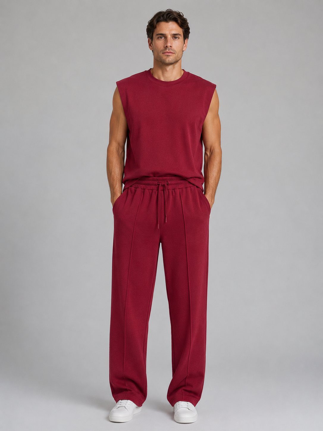 Sullivan | Men's Sleeveless Top and Jogger Co-Ord Set