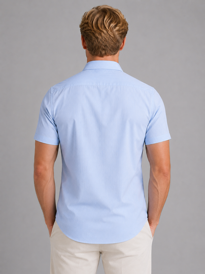 Gerald | Men's Slim Fit Short Sleeve Shirt