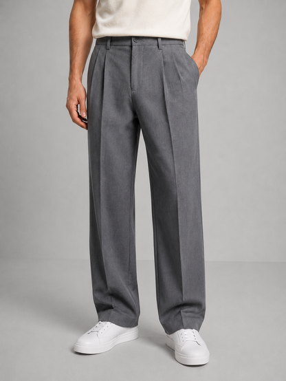 Clifford | Men's Tailored Straight Leg Trousers