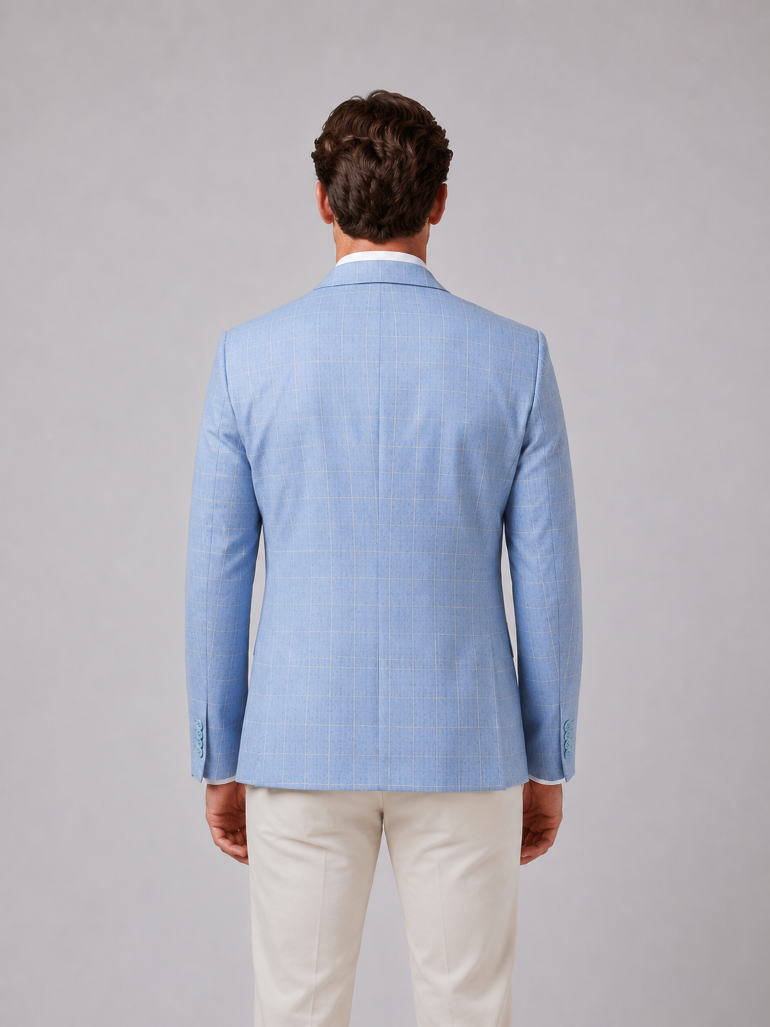 Somerset | Men's Tailored Windowpane Blazer