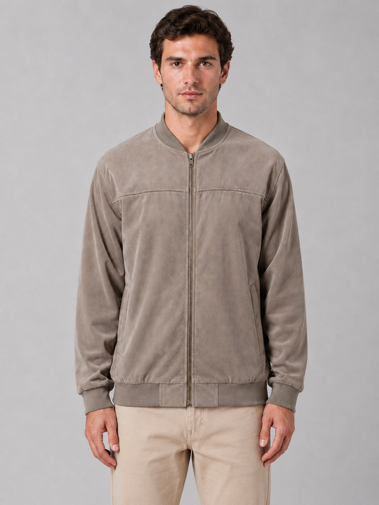 Aidan | Men's Zip Bomber Jacket
