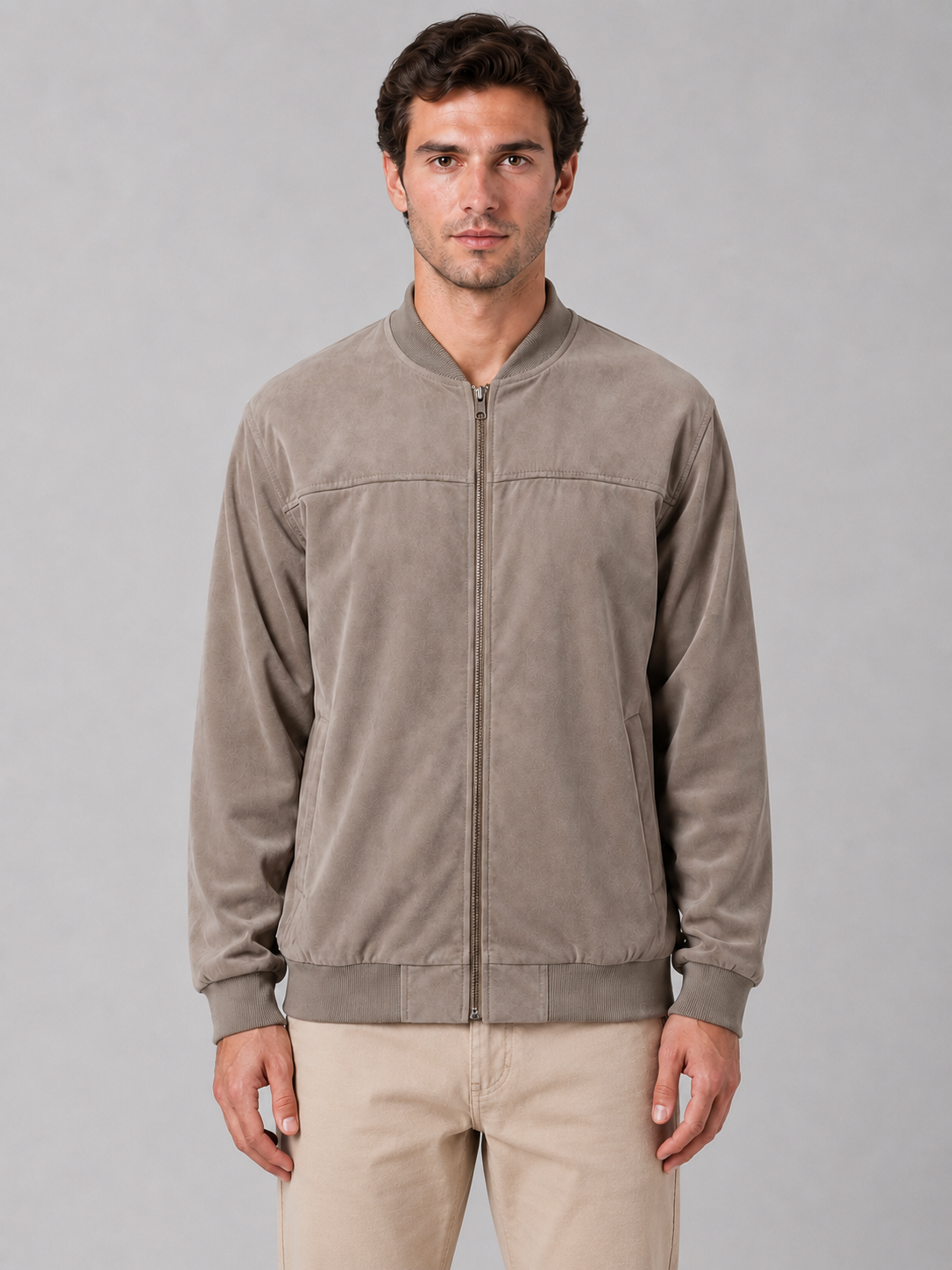 Enoch | Men's Zip Bomber Jacket
