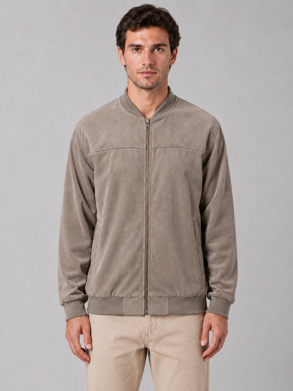 Enoch | Men's Zip Bomber Jacket