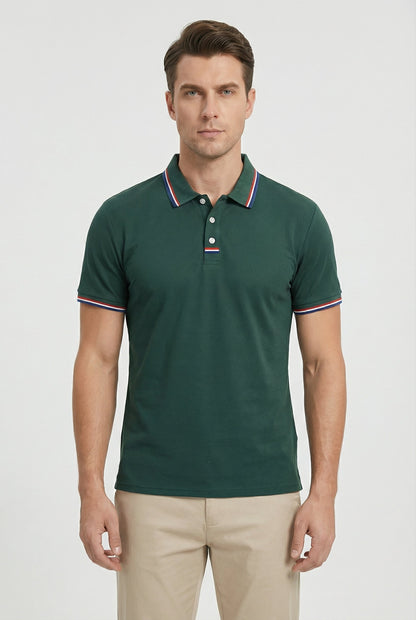 Marcus | Men's Quick-Dry Cotton Polo