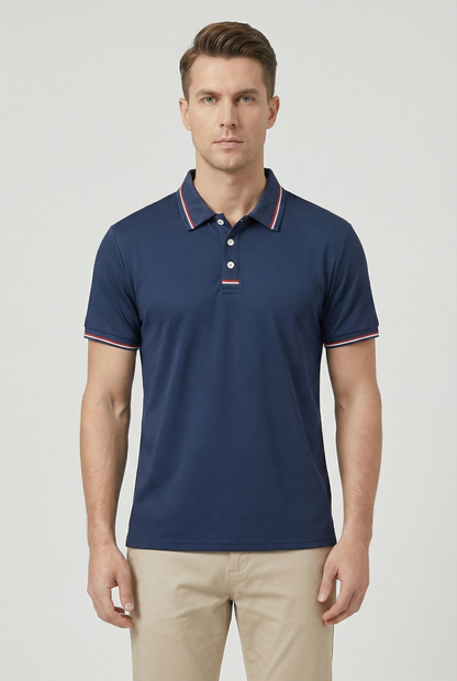 Marcus | Men's Quick-Dry Cotton Polo
