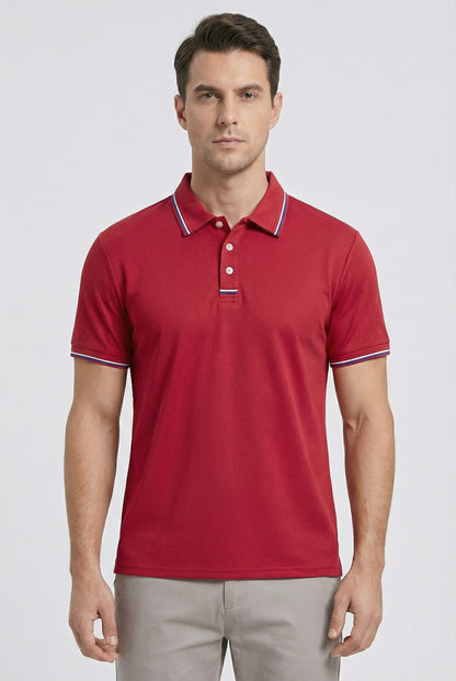 Marcus | Men's Quick-Dry Cotton Polo