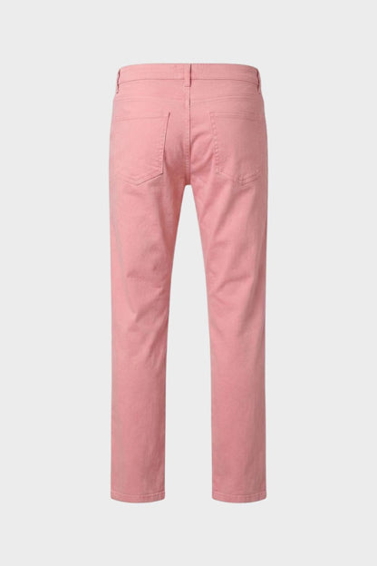 Men's Slim Fit Chino Trousers with Pockets