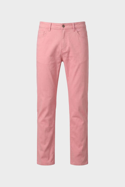 Men's Slim Fit Chino Trousers with Pockets