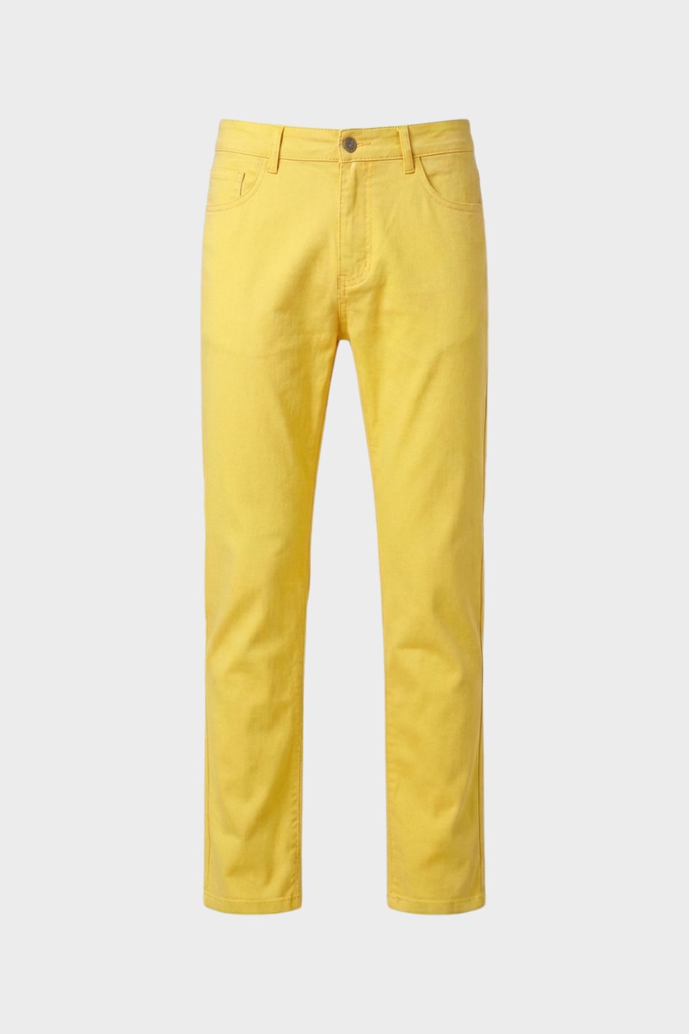 Men's Slim Fit Chino Trousers with Pockets
