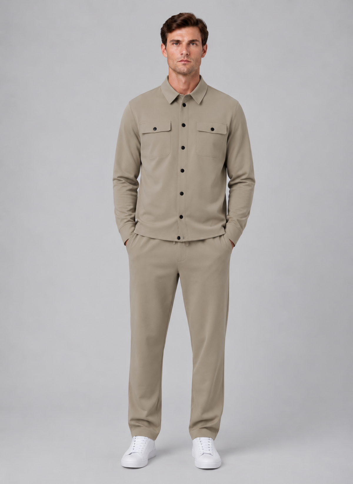 Ivor | Men's Overshirt Two-Piece Set
