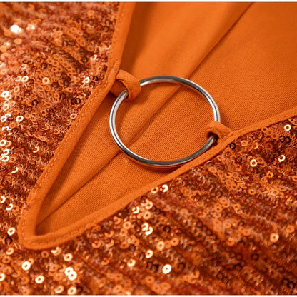 Lily | Women's Sequin Long Sleeve Mini Dress