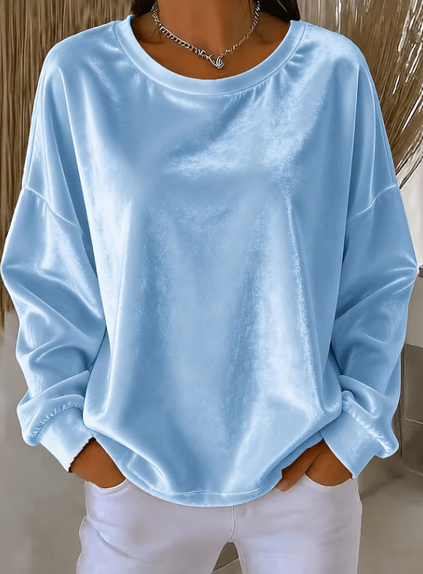 Olivia | Women's Relaxed Long Sleeve Blouse