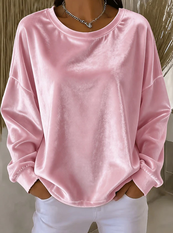 Olivia | Women's Relaxed Long Sleeve Blouse