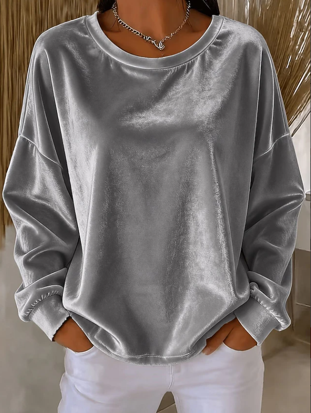 Olivia | Women's Relaxed Long Sleeve Blouse