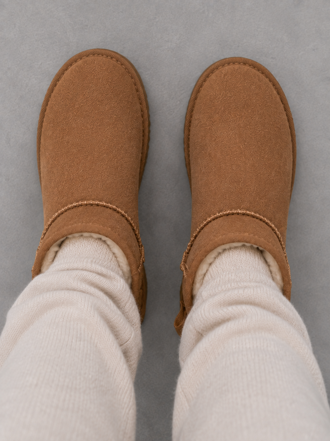 Damaris | Women's Suede Shearling Lined Ankle Boots