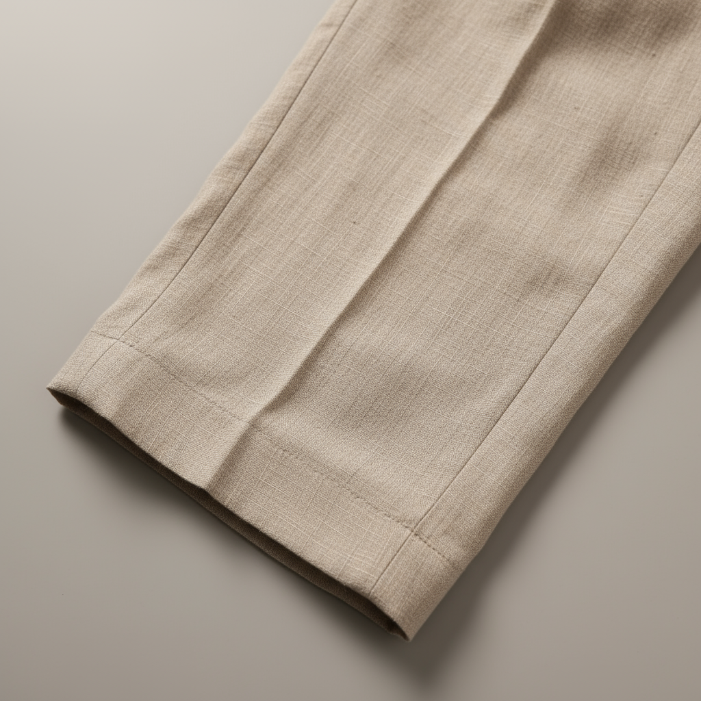 Florian | Men's Straight Leg Linen Trousers