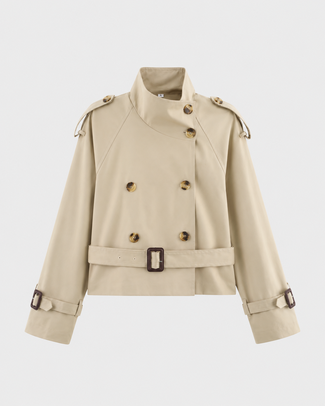 Eloise | Women's Cropped Trench Jacket