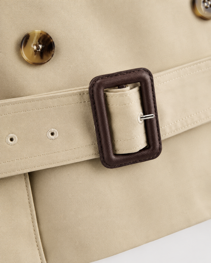 Eloise | Women's Cropped Trench Jacket