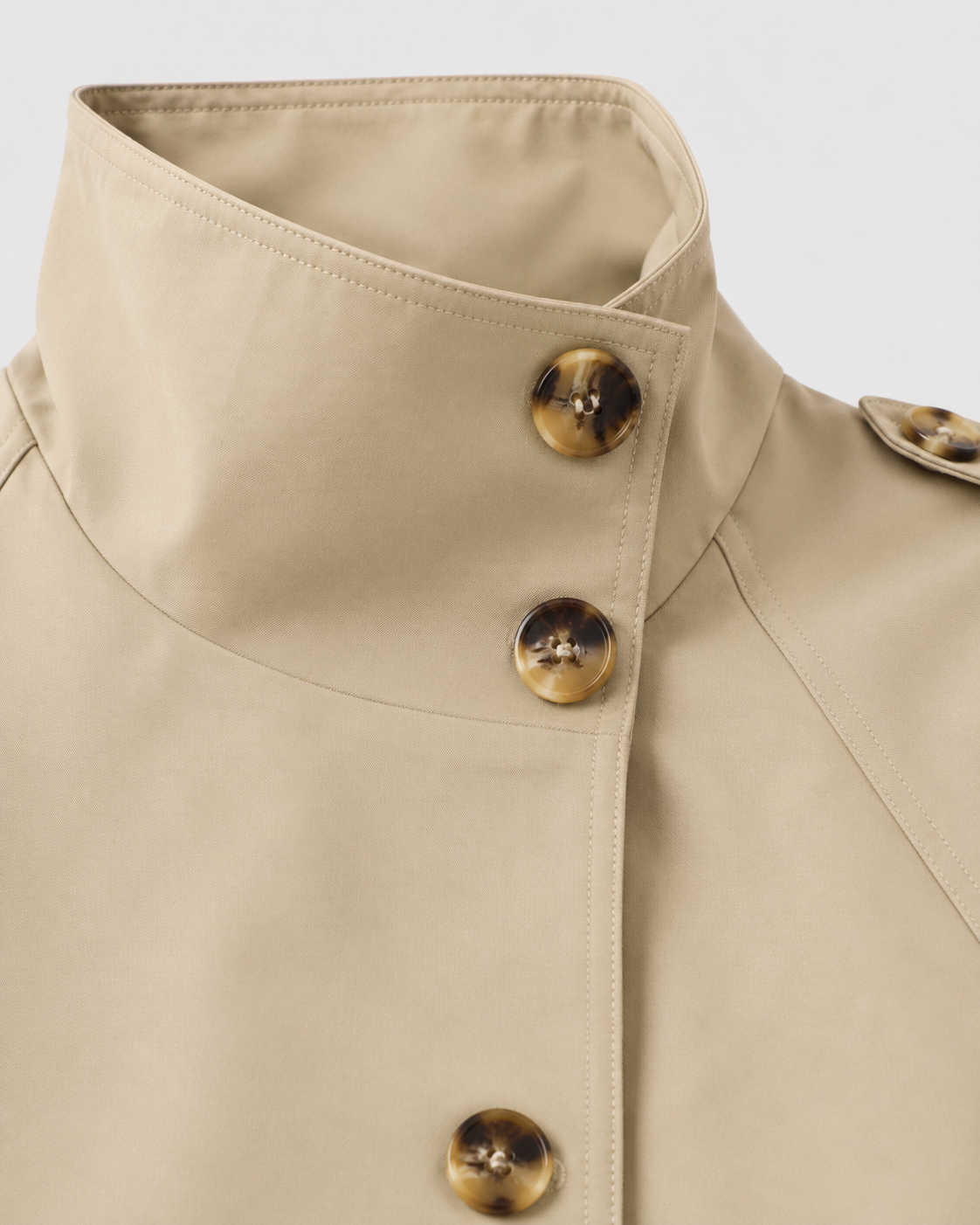 Eloise | Women's Cropped Trench Jacket