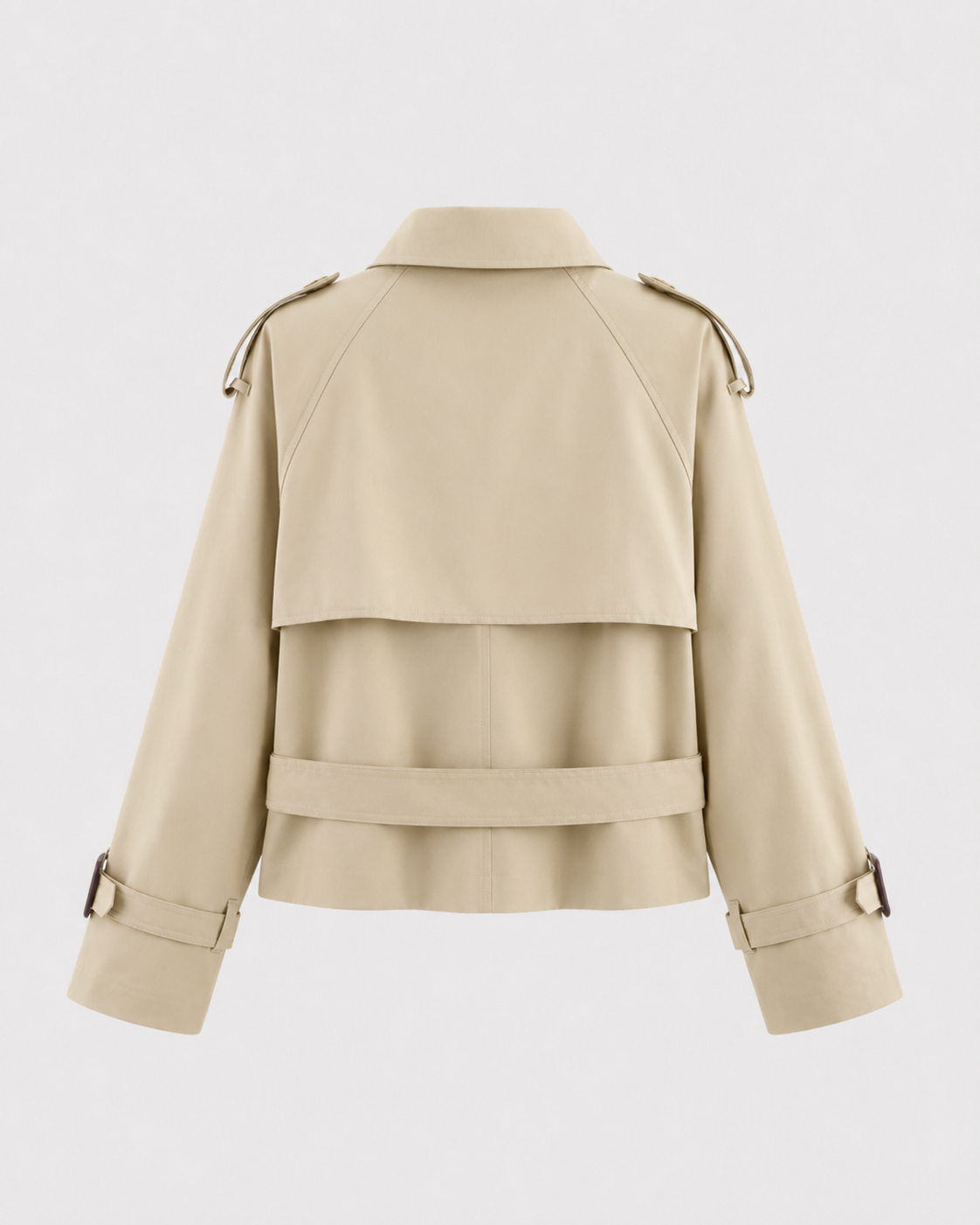 Eloise | Women's Cropped Trench Jacket