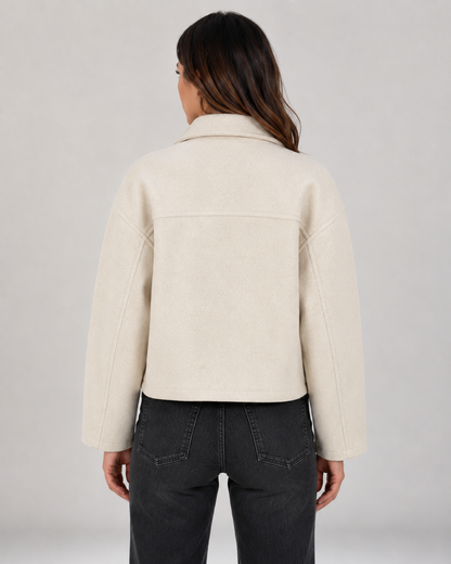 Greer | Women's Cropped Zip Up Jacket