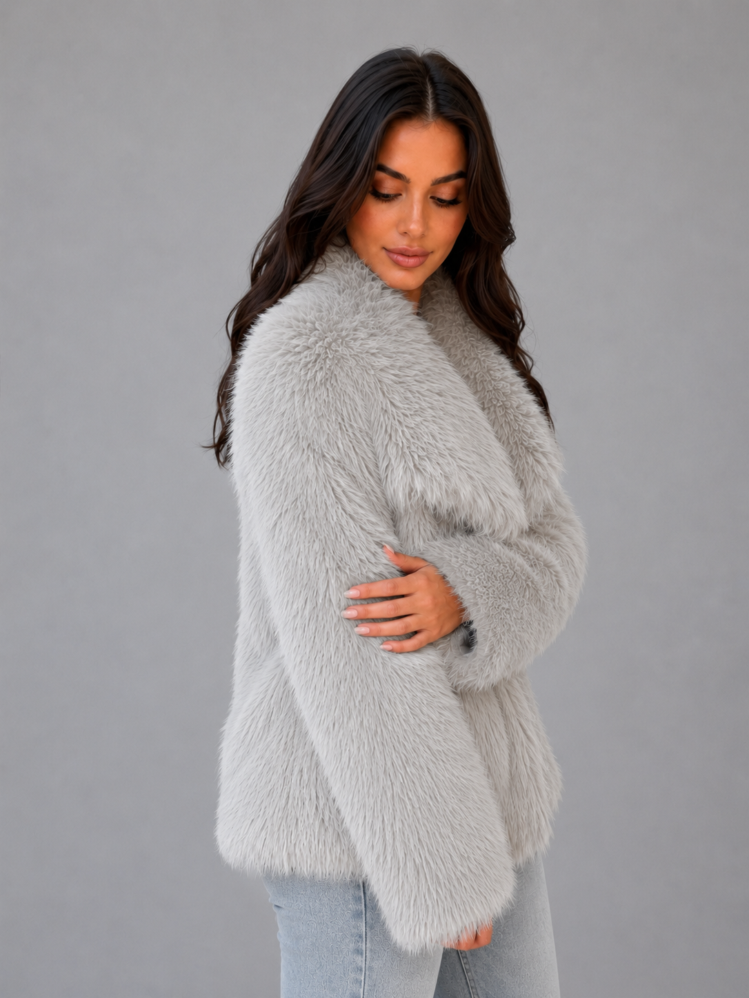 Adalyn | Women's Faux Fur Oversized Coat