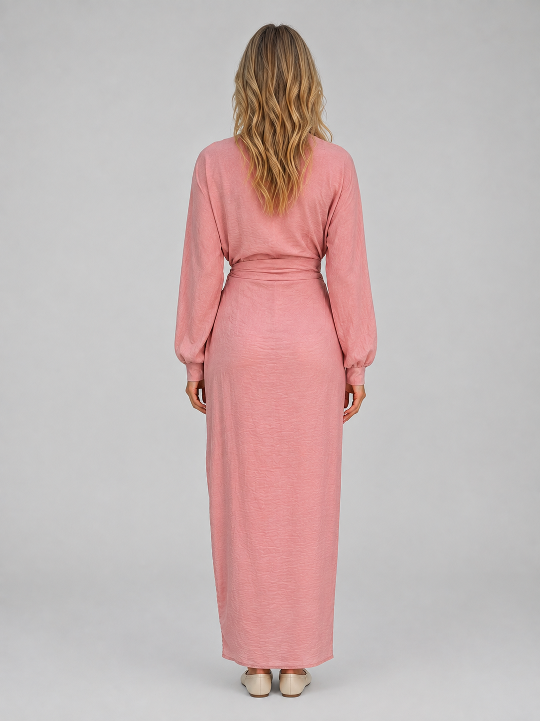 Alessandra | Women's Wrap V-Neck Maxi Dress