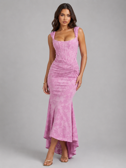 Sienna | Women's Floral Corset Maxi Dress