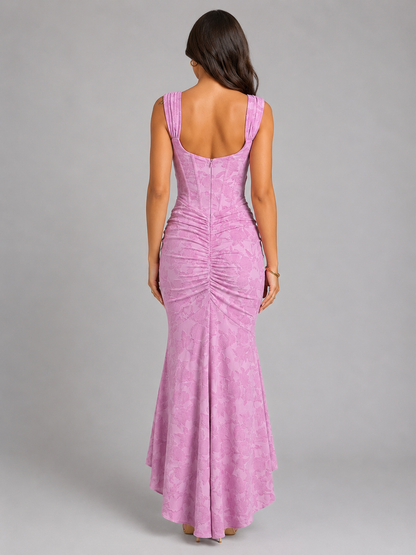Sienna | Women's Floral Corset Maxi Dress