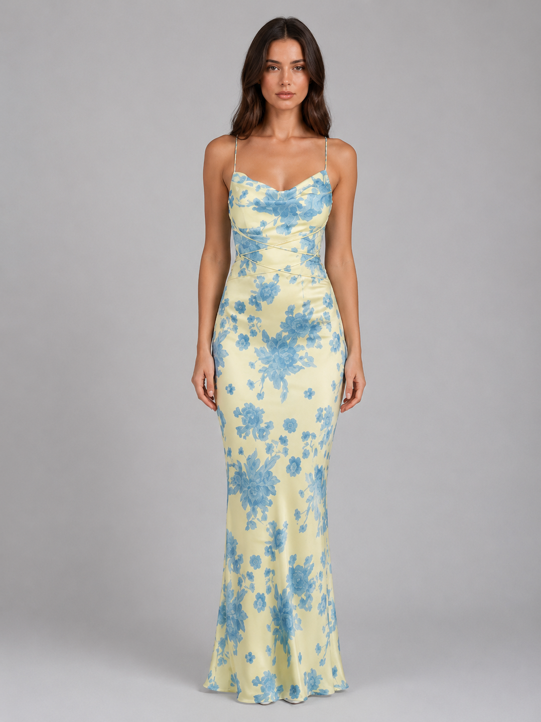 Marigold | Women's Floral Maxi Dress