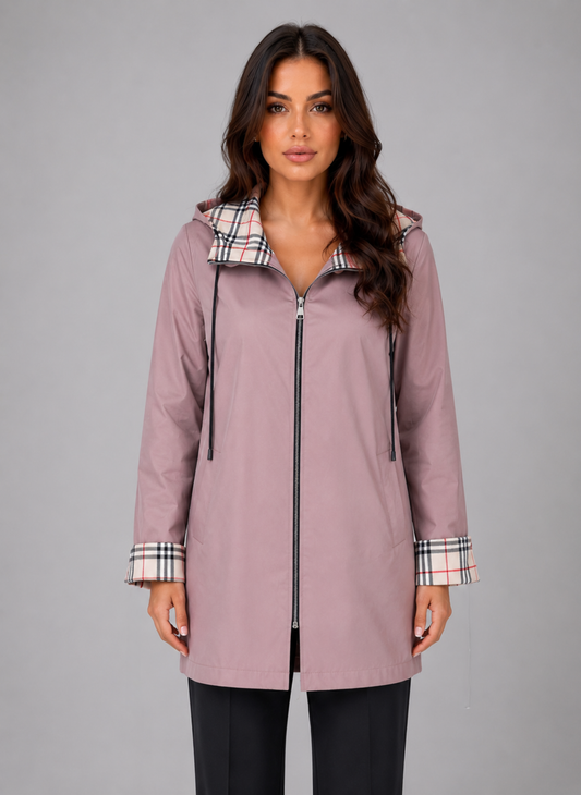 Mairead | Women's Hooded Longline Raincoat
