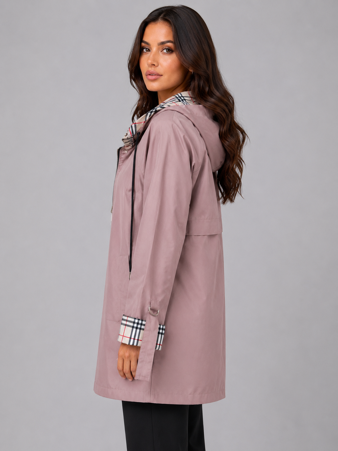 Mairead | Women's Hooded Longline Raincoat