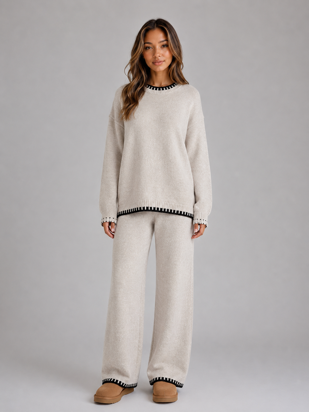 Maureen | Women's Knitted Two-Piece Set