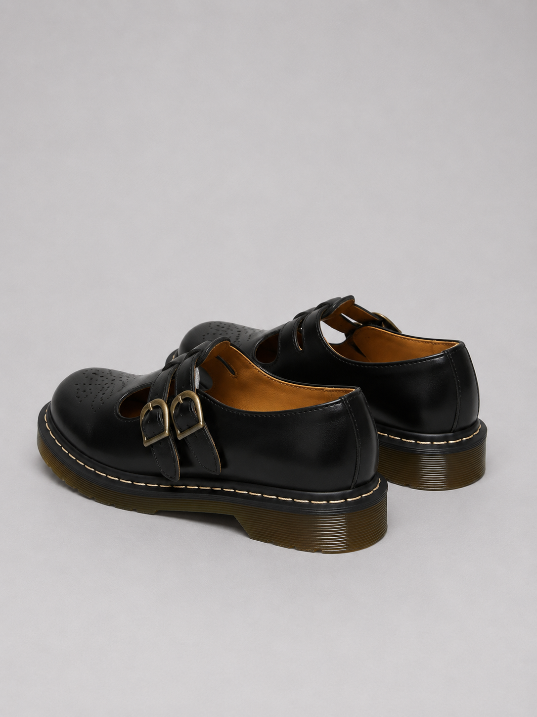 Maisie | Women's Double Buckle Mary Jane Flats