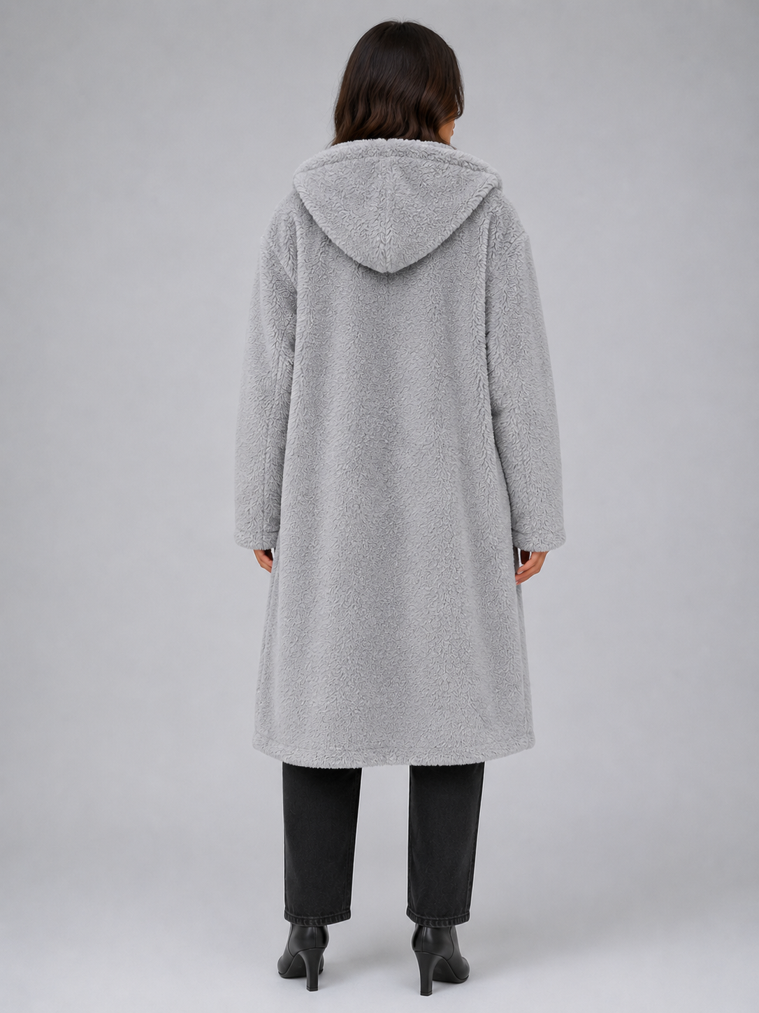 Sophronia | Women's Teddy Fleece Oversized Coat
