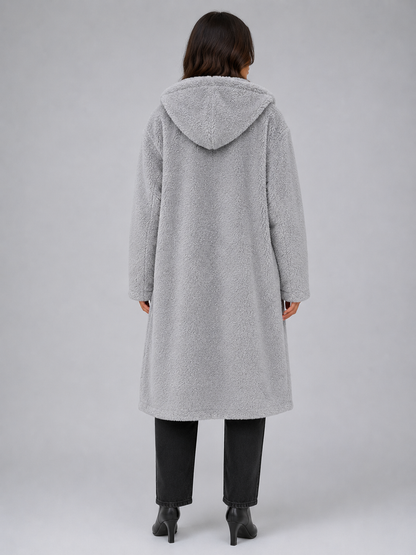 Sophronia | Women's Teddy Fleece Oversized Coat