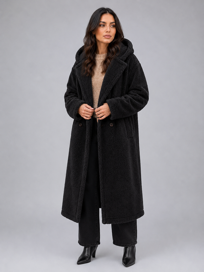 Sophronia | Women's Teddy Fleece Oversized Coat