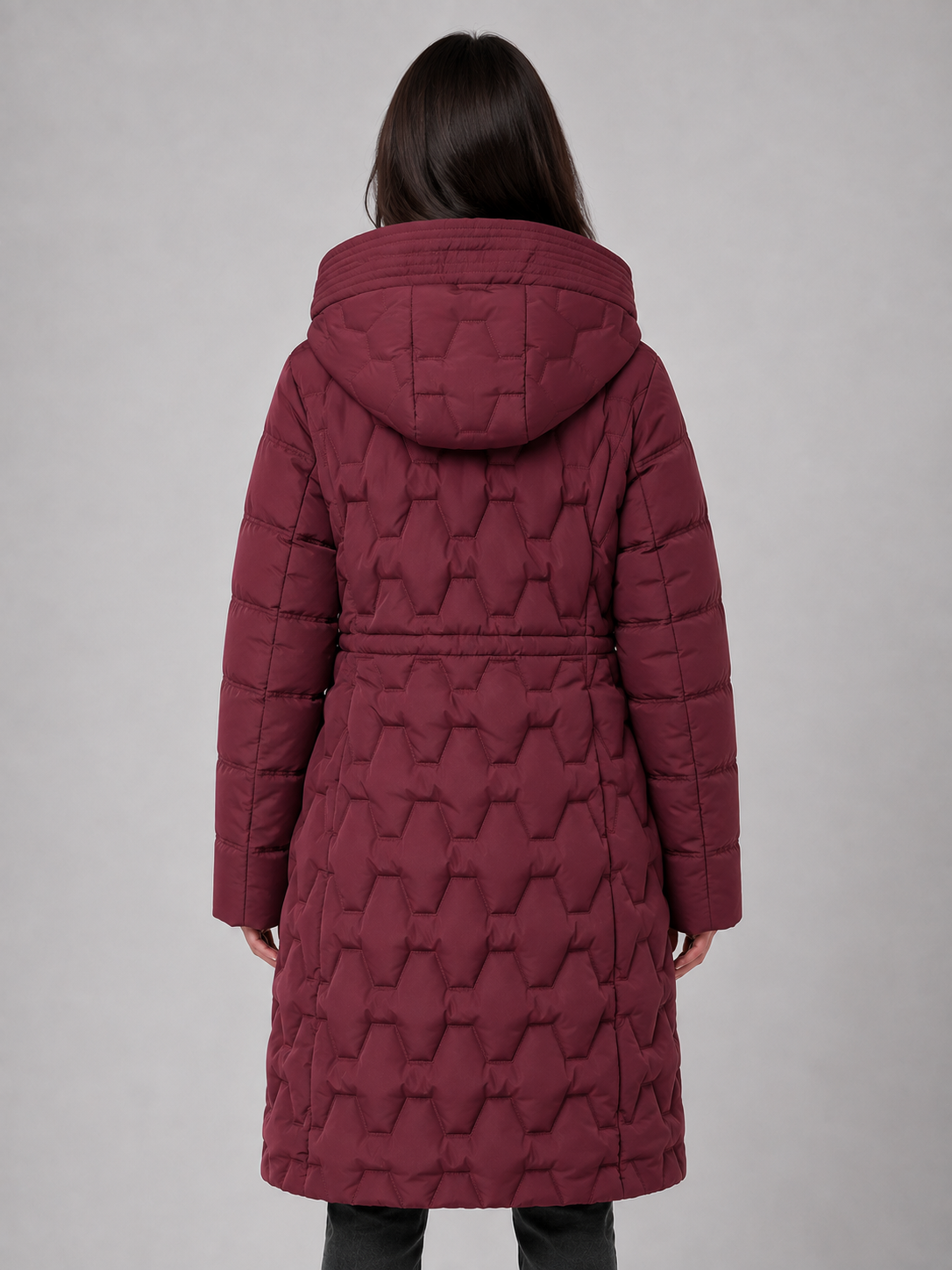 Azalea | Women's Long Hooded Quilted Puffer Jacket