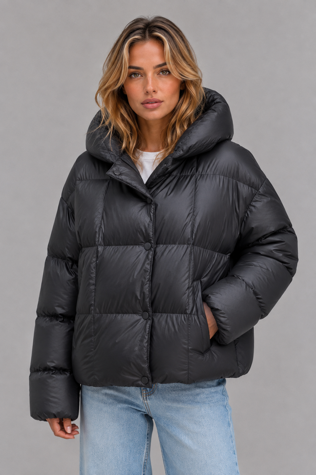 Egidia | Women's Oversized Hooded Puffer Jacket
