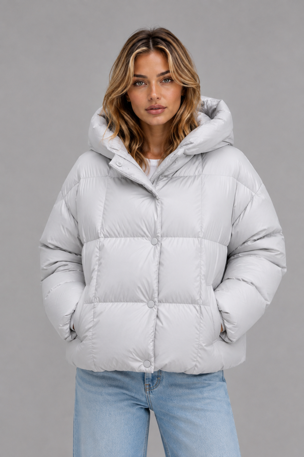 Egidia | Women's Oversized Hooded Puffer Jacket